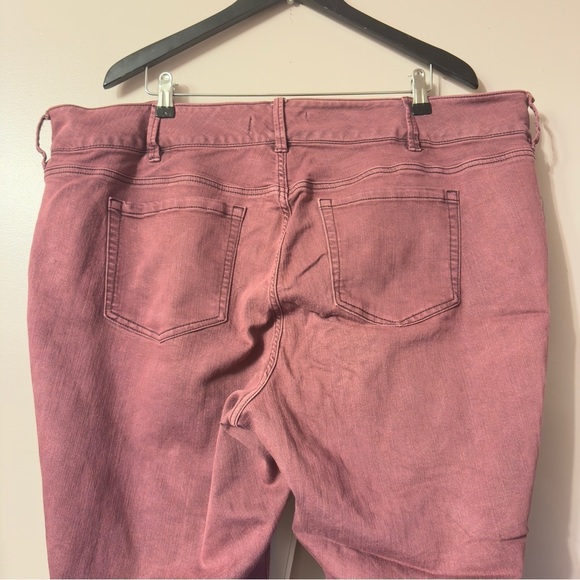 Torrid Super Stretch Jeggings Burgundy Women Size 26S - Picture 8 of 12